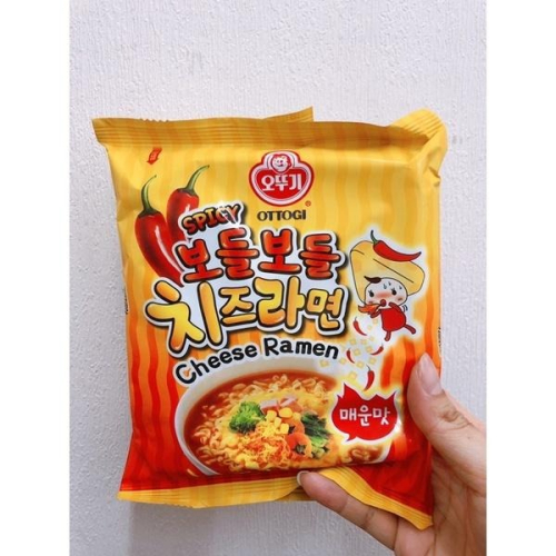 韓國🇰🇷不倒翁辣味起司拉麵-單包